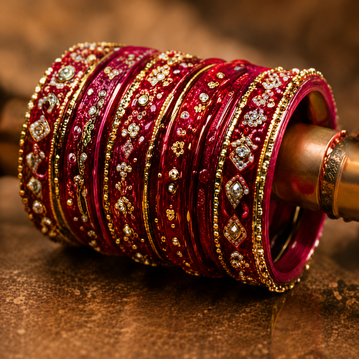 Bridal Stone Work Set