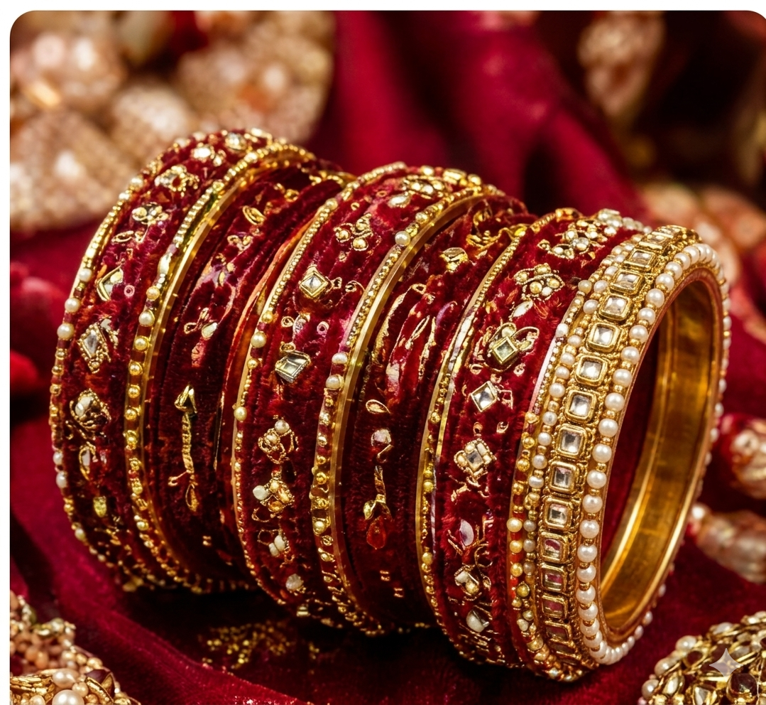 Maharani Pearl Designer Bangles